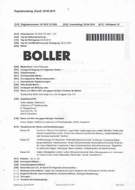 BOLLER 展示图