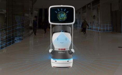 擎朗机器人 展示图